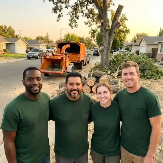 Arborist Action crew after a Jacksonville tree removal job